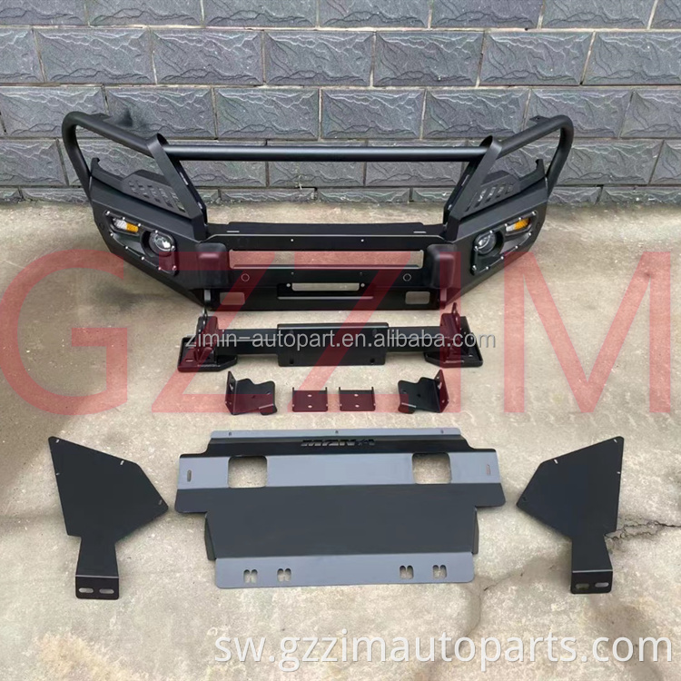 Baa ya mbele ya chuma cha pua kwa Fortuner 2016+